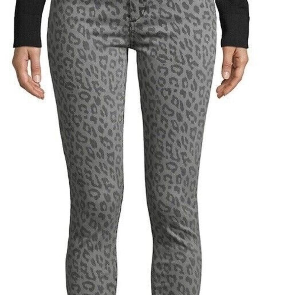 NWOT Joe's Jeans Leopard Print High Rise Ankle Skinny Size 31